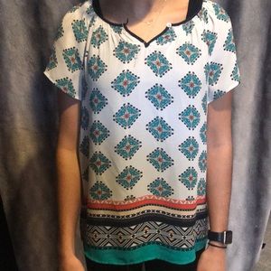 Pattern Blouse (The Limited)